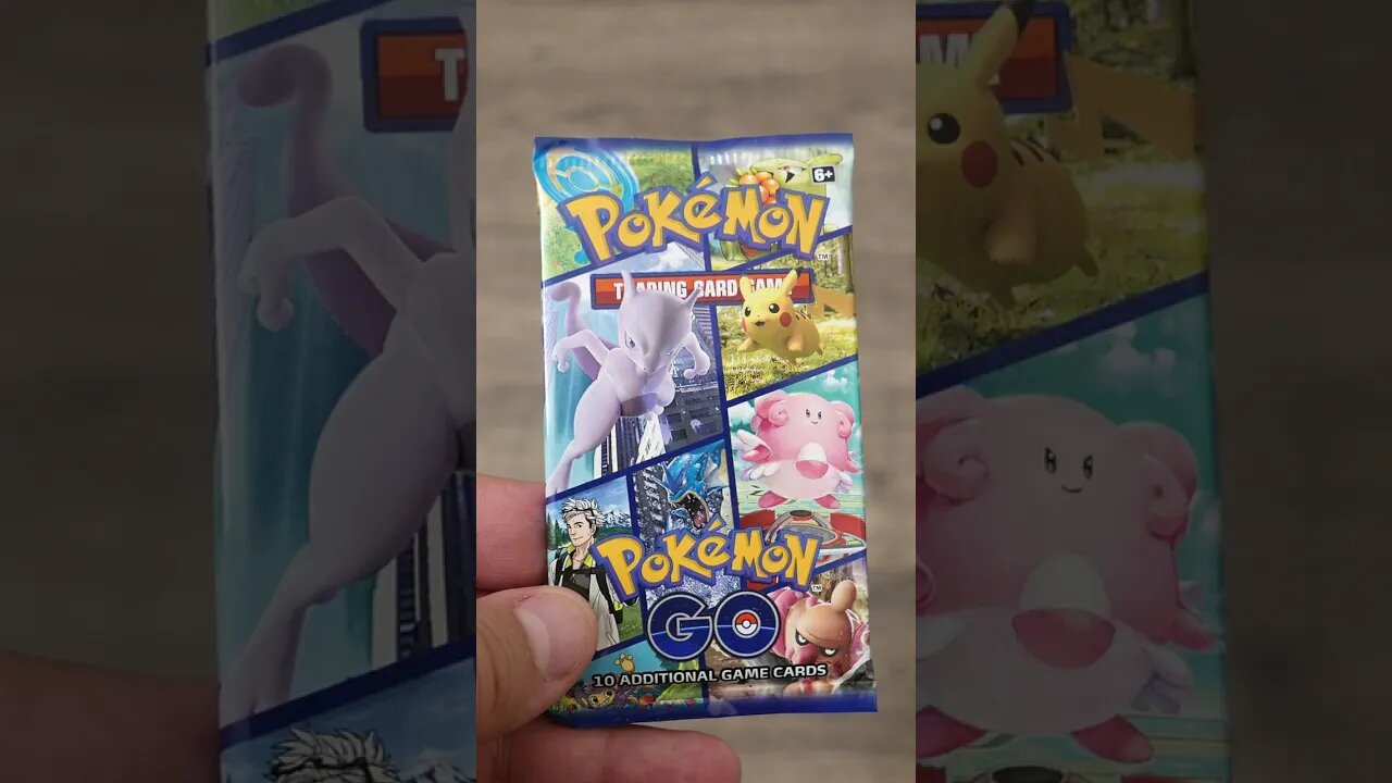 #SHORTS Unboxing a Random Pack of Pokemon Cards 208