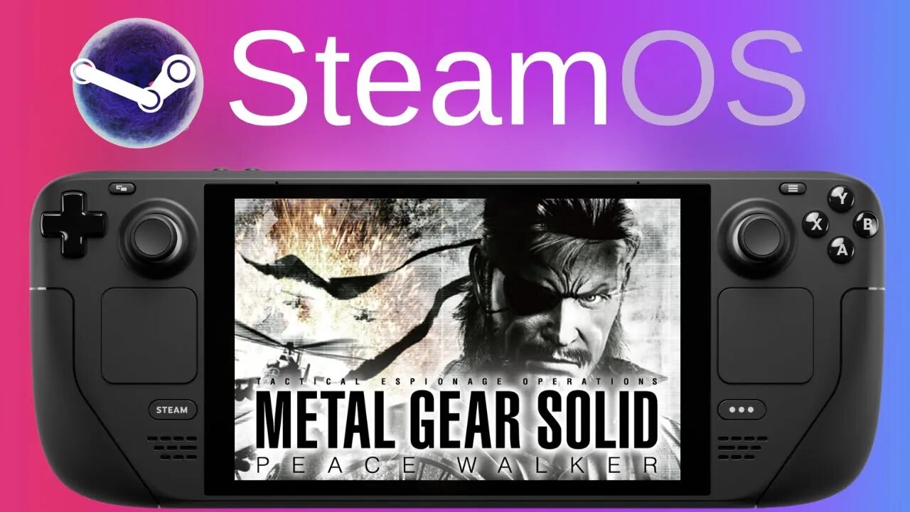 Metal Gear Solid: Peace Walker HD (RPCS3) PS3 Emulation | Steam Deck