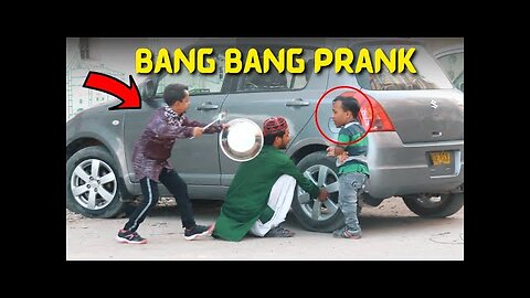 small man Bang Bang PRANK Funny Reactions New Talent Pranks