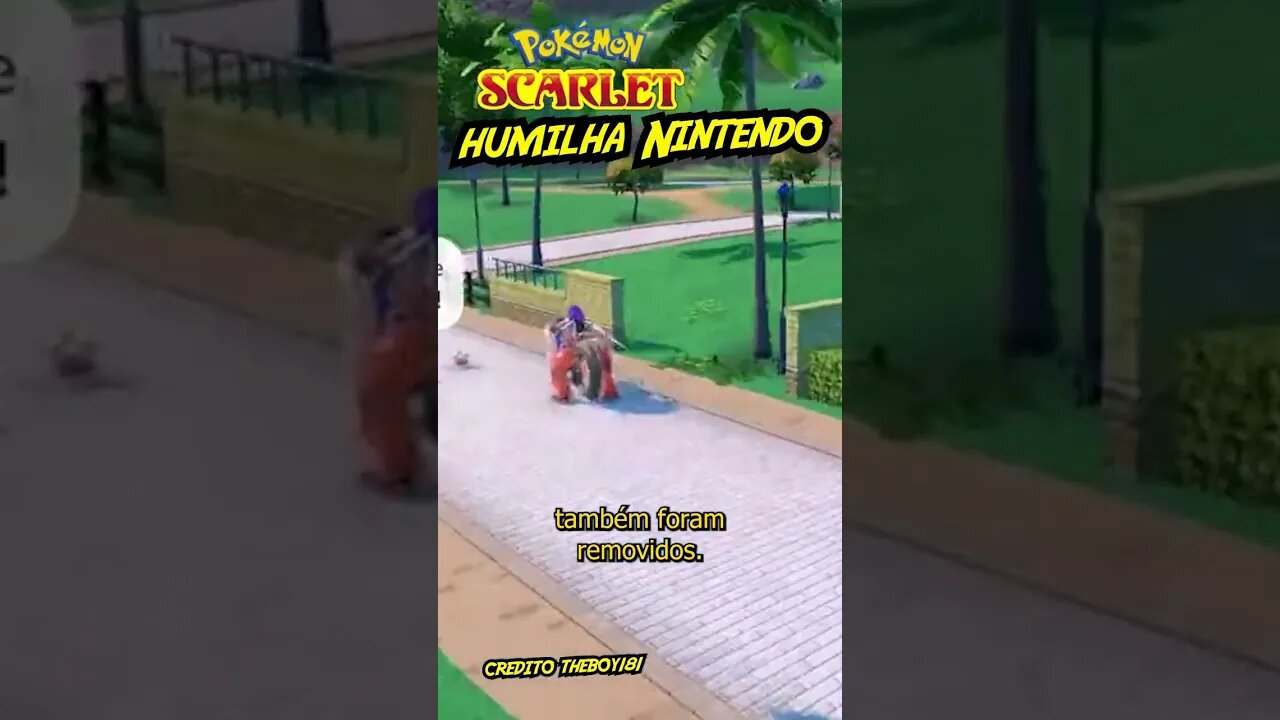 Hackers Humilham a Nintendo no Novo Pokemon Scarlet e Violet