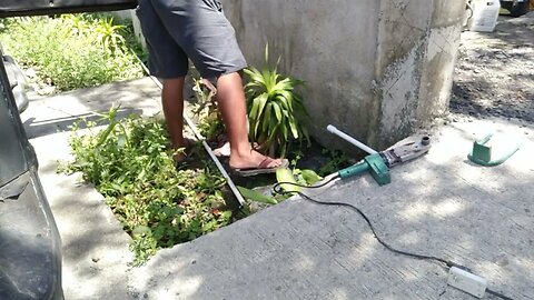 water line install
