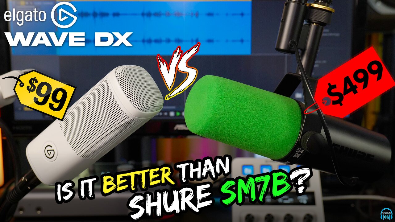 How Good is the Elgato Wave DX Mic? (vs. Shure SM7B)