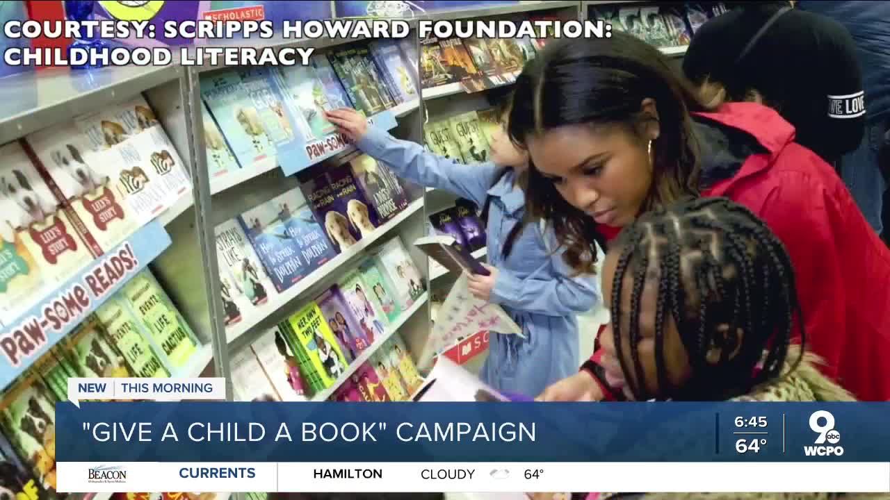 Scripps Howard Foundation campaign to give children books is back