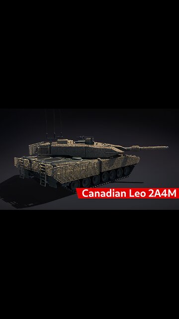 Canada jumps in the German tree! ~ Leopard 2A4M CAN Premium [War Thunder Next Major Update Devblog]
