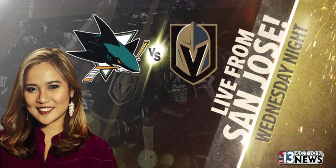 VGK headed to San Jose for first playoff game