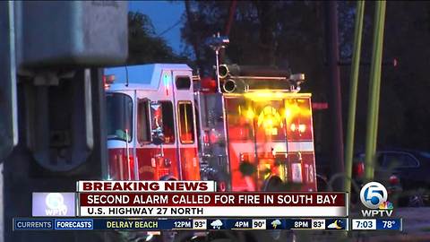 Fire extinguished in South Bay