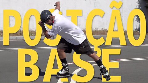 Aula de Iniciação à Patinagem - Posição Base nos Patins