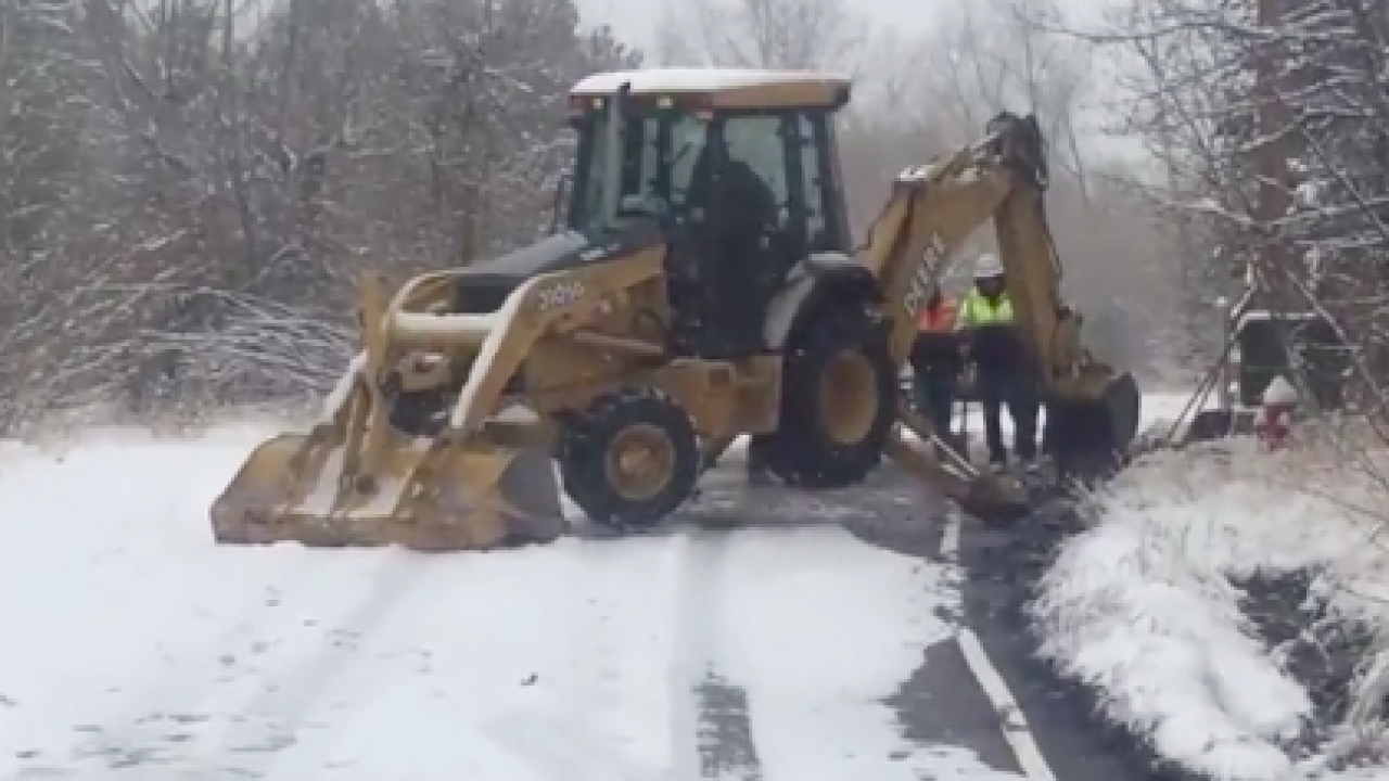 Main water line break in Central City affecting entire city