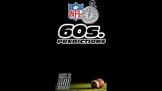 NFL 60 Second Predictions - Week 15