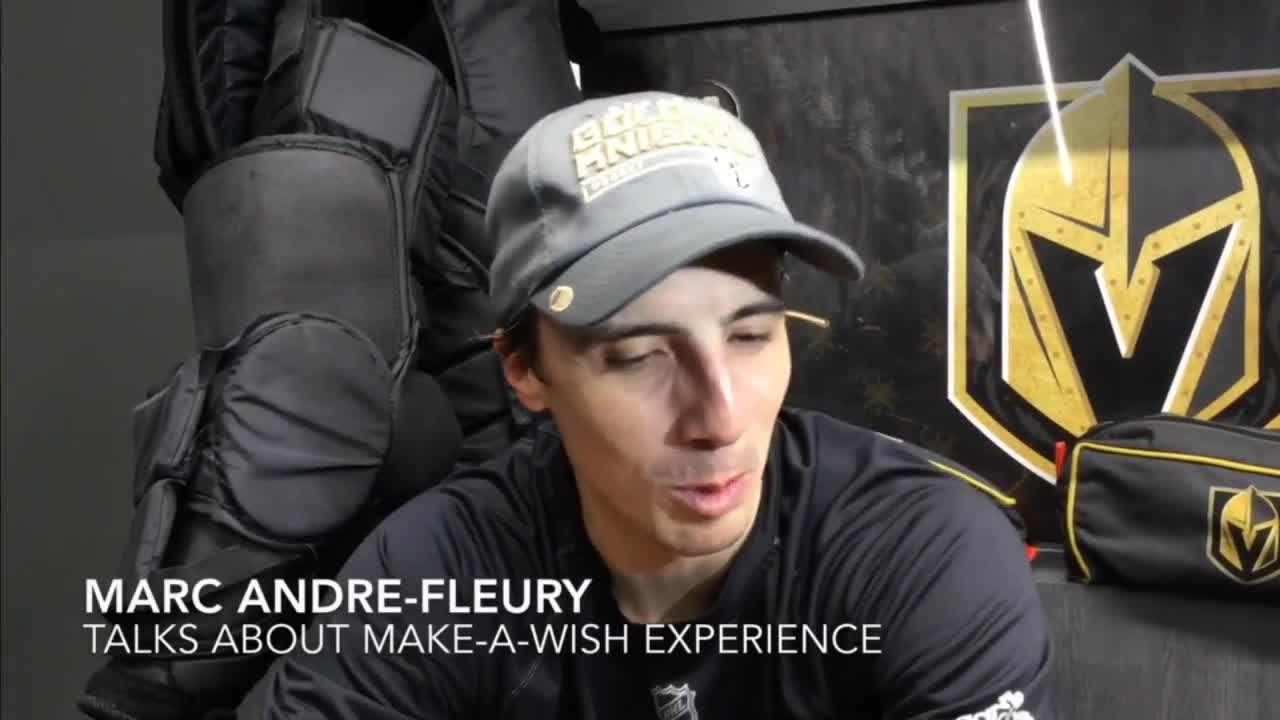 Vegas Golden Knights grant child's wish