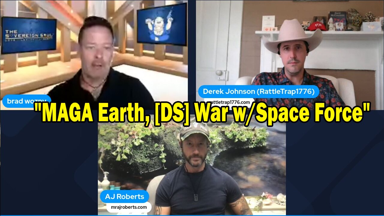 Derek Johnson, Brad Wozny & AJ Roberts HUGE Intel 10.31.24: "MAGA Earth, [DS] War w/Space Force"