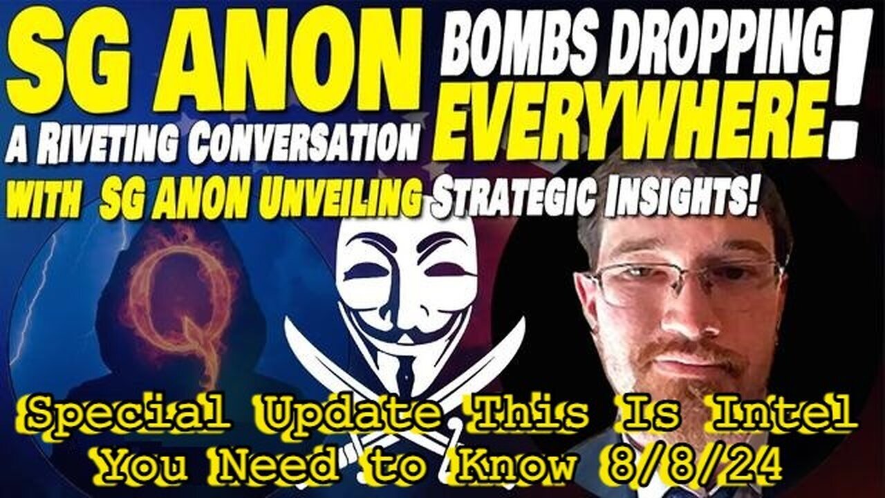 SG Anon: Special Update This Is Intel You Need to Know 8/8/24!