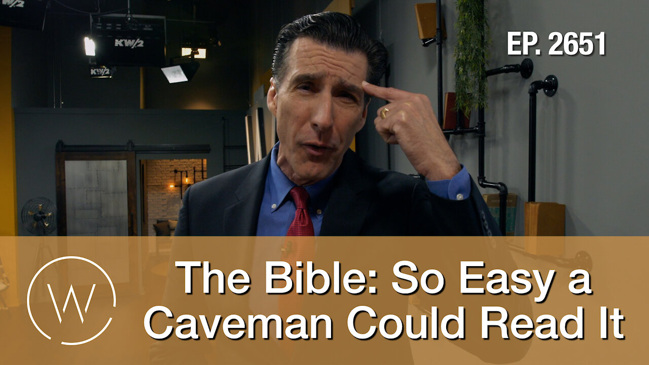 The Bible: So Easy a Caveman Could Read It