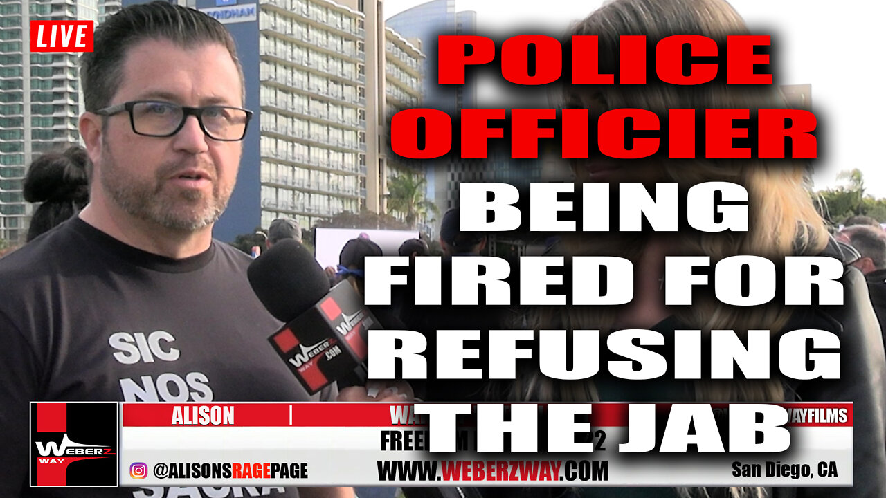 POLICE OFFICIER BEING FIRED FOR REFUSING THE JAB
