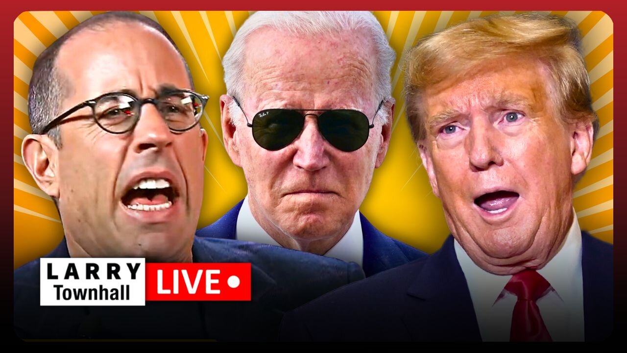 Biden Wants to DEBATE, ANTI-WOKE Comedians, Misgendering MADNESS! | Larry Live!