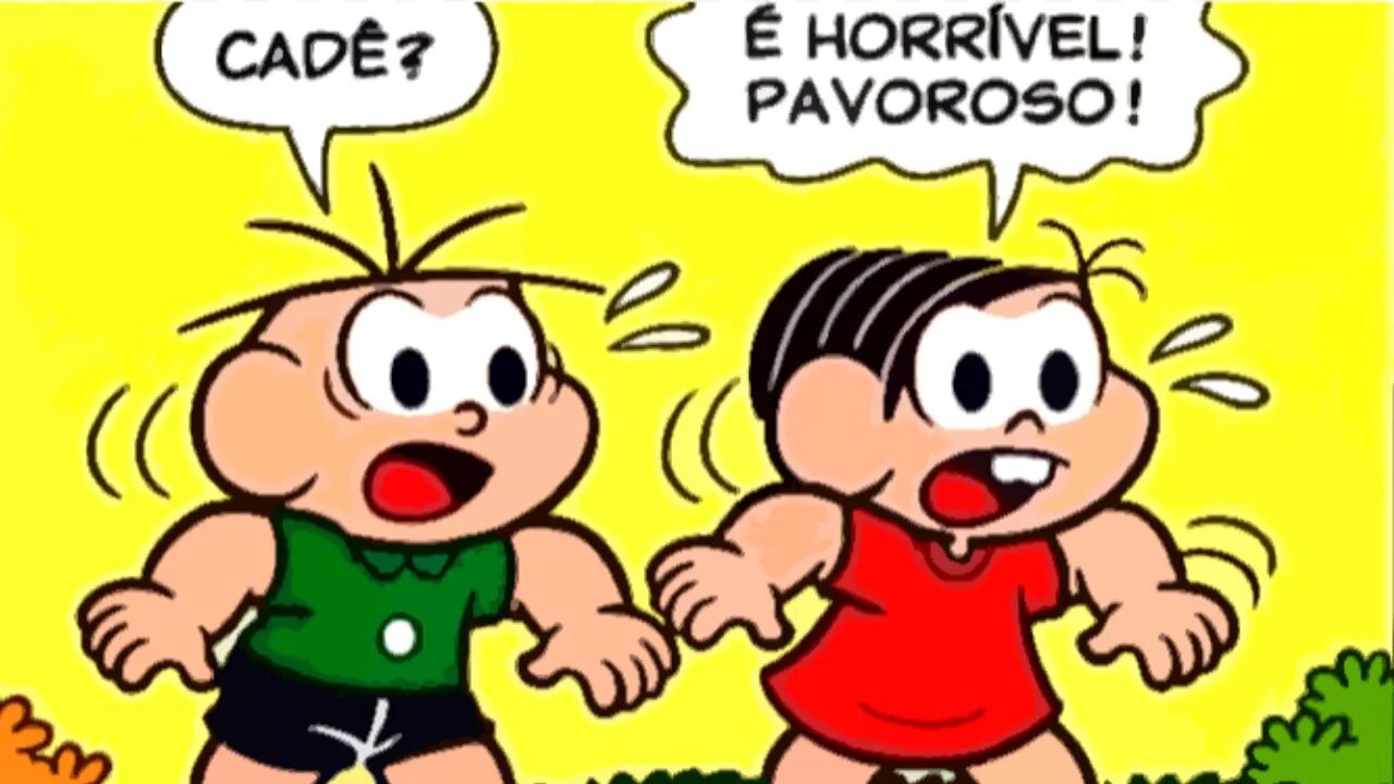UM BOM DIA PARA CRIAR UM PLANO - QUADRINHOS DA TURMA DA MÔNICA