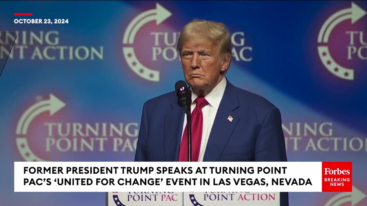 FULL SPEECH: Trump Frames Election As Choice Between 'Incompetence' & 'Greatness' At Las Vegas Event