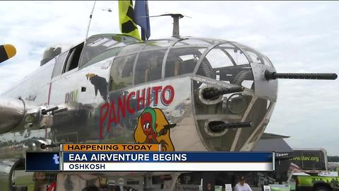 EAA Airventure begins Monday