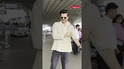 Bollywood Ke Lakhan Anil Kapoor Airport Par Aaye Nazar 😍🔥📸✈️ #shorts