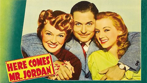 Here Comes Mr. Jordan (1941) Robert Montgomery, Claude Rains, Evelyn Keyes
