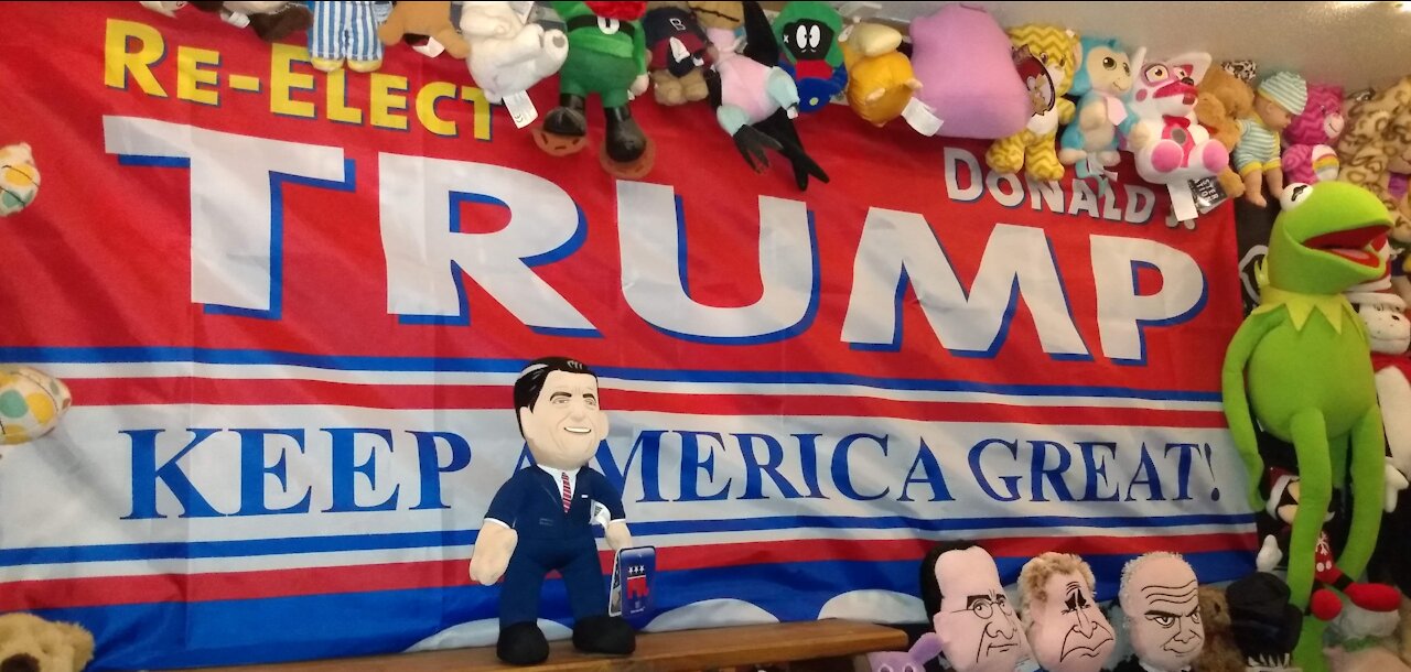 Ronald Reagan and Bill Clinton dolls - July 27th, 2020