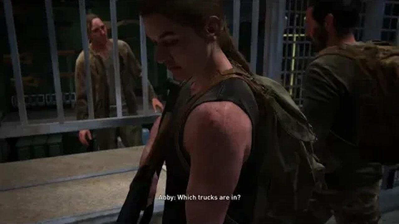 The Last of Us Part II Explore WLF Soldiers Camp