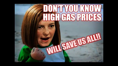 White house claims high gas prices are good for green energy