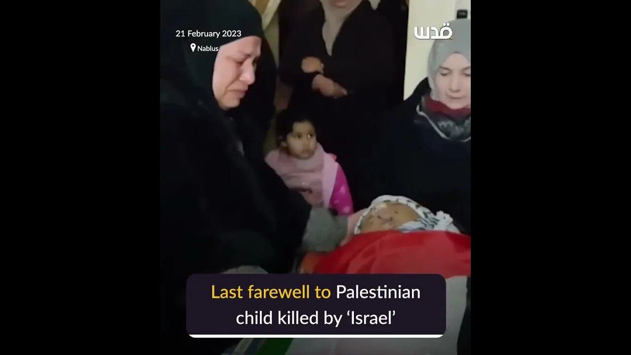 The family of Muntassar Al-Shawa Prepare His Body For Burial.