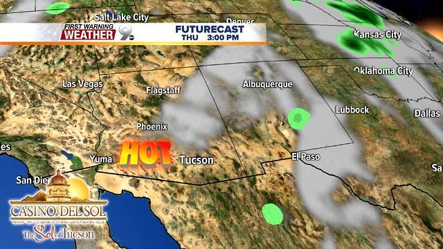 FORECAST: Above average heat continues