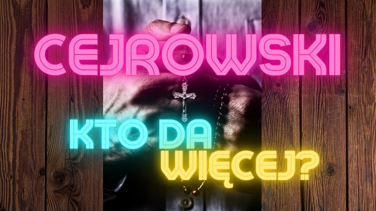 Cejrowski: KTO DA WIĘCEJ?