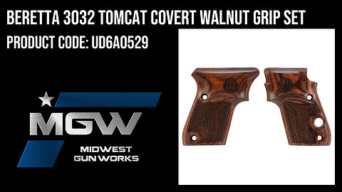 Beretta 3032 Tomcat Covert Walnut Grip Set - UD6A0529