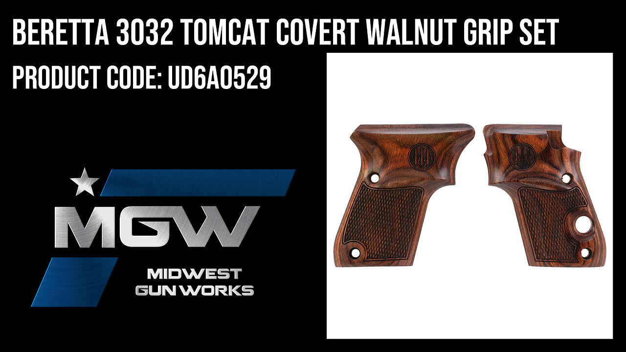 Beretta 3032 Tomcat Covert Walnut Grip Set - UD6A0529