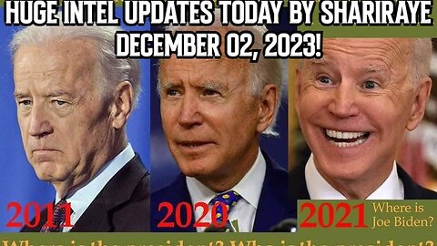 HUGE INTEL UPDATES TODAY BY SHARIRAYE DECEMBER 02, 2023!