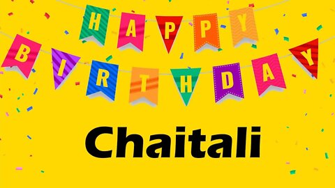 Happy Birthday to Chaitali - Birthday Wish From Birthday Bash