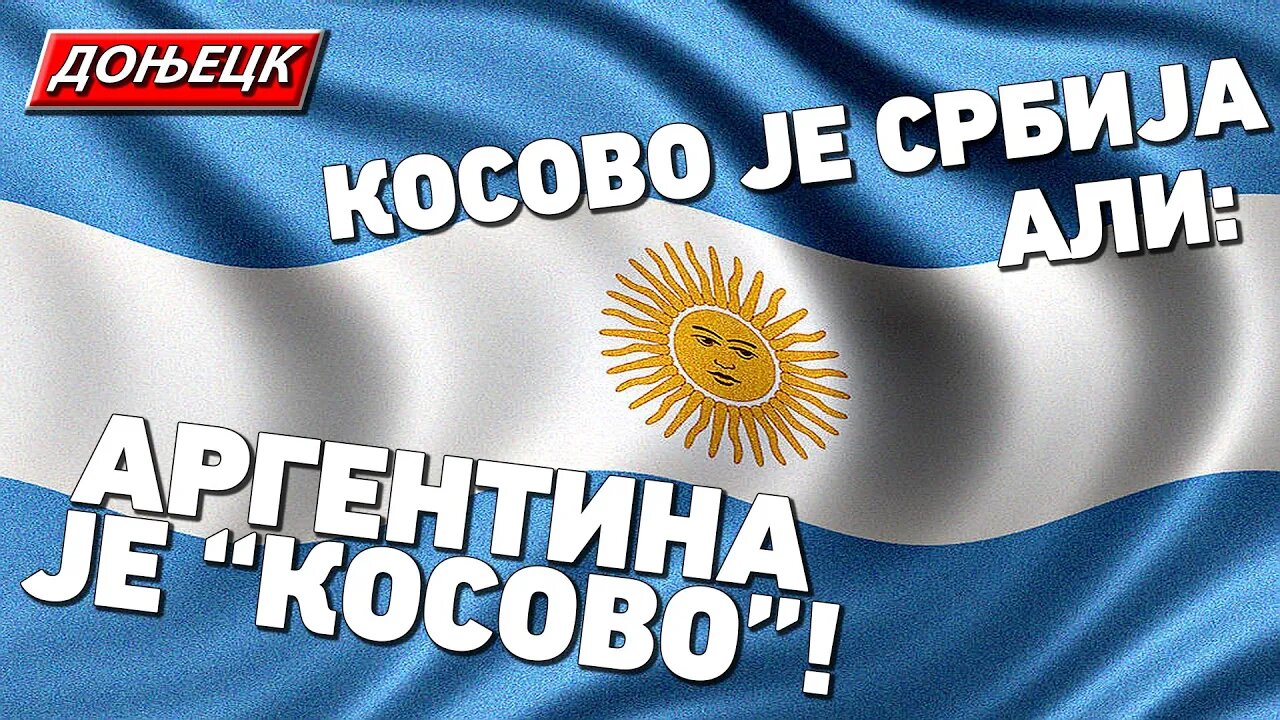 DONBAS DIREKTNO: ”Kada su Albanci sa Kosova došli na Malvine, uvredili su svakog Argentinca!”