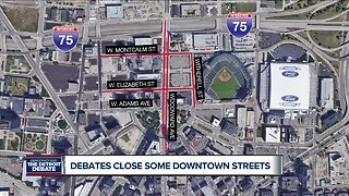 Street closures announced for Democratic debates