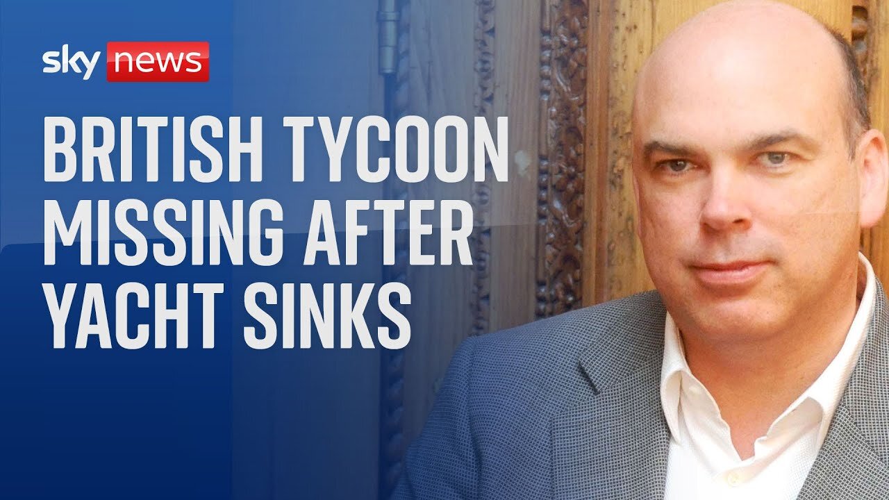 British tech billionaire Mike Lynch is missing off the coast of Sicily after yacht capsizes