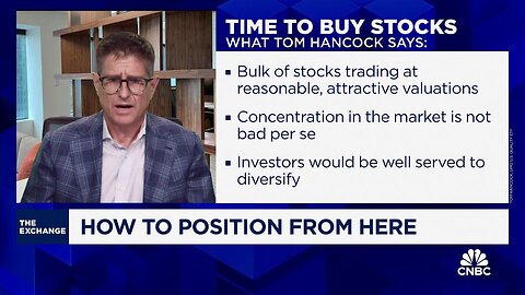 The bulk of stocks are trading at reasonable valuations, says GMO's Tom Hancock