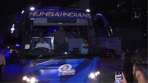 Mumbai Indians Team Arrived at Worli Bastin for Captain Rohit Sharma's Pre Birthday Party 😎🔥📸