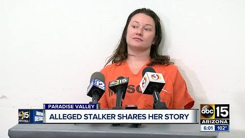 Woman speaks out from jail; accused of stalking man she texted 65,000 times