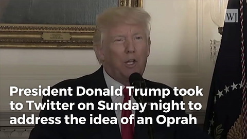 Donald Trump Just Directly Addressed The Possibility Of An Oprah 2020 Run