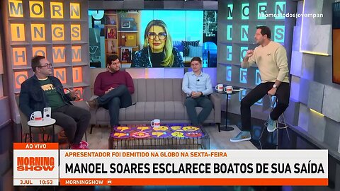 Manoel Soares esclarece boatos de sua saída da Globo