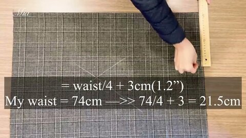 Very easy [NO ZIPPER] Sewing skirt this way is quick and easy