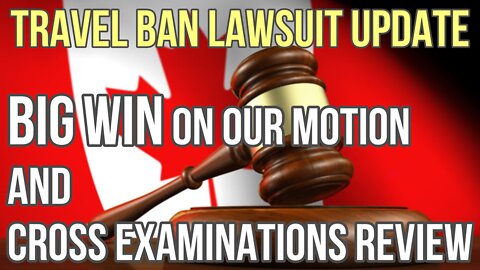 BIG WIN on our Motion + Cross Examinations Update and Review