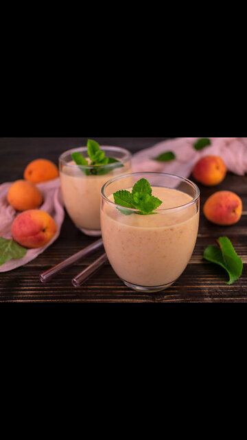 Ingredients for Apricot Mint Smoothie