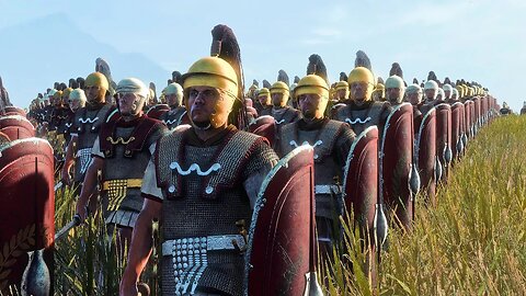 Rome Vs Gallic Tribes | 55,000 Unit Cinematic Battle | Total War Rome II