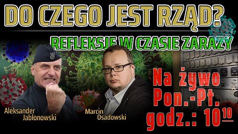 DO CZEGO JEST RZĄD? - Olszański, Osadowski NPTV (24.03.2020)