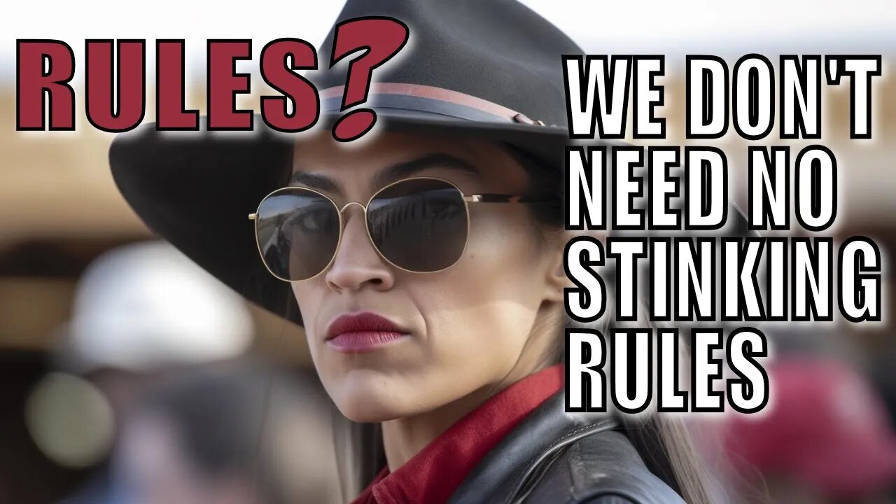 It's official - You can ignore rules you don't like.