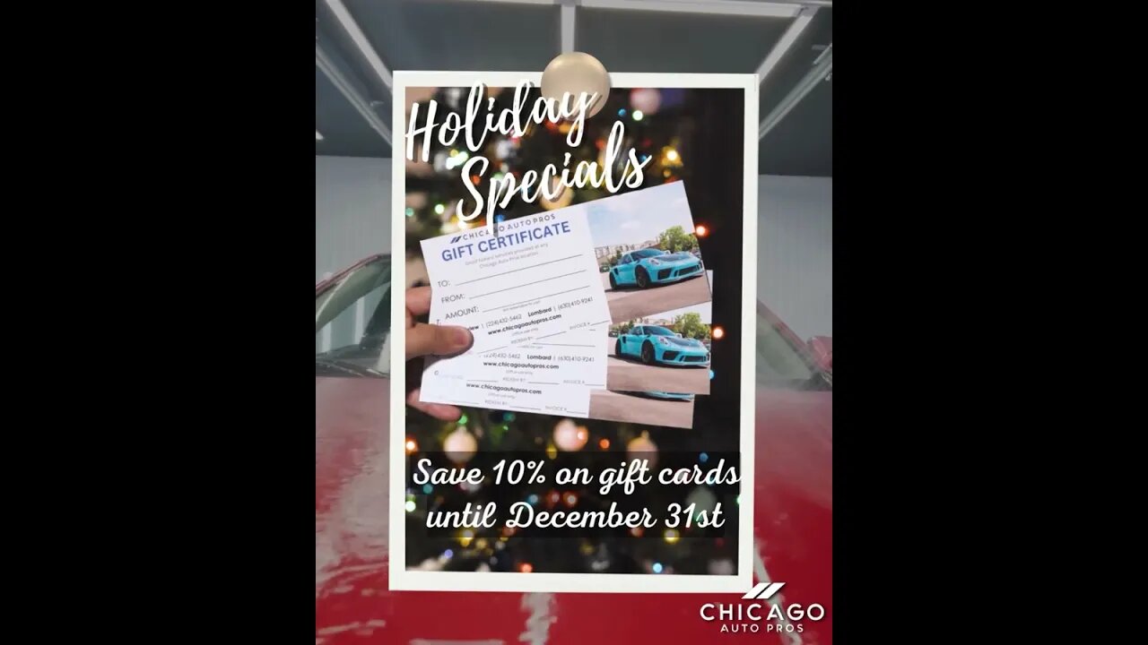 Chicago Auto Pros Gift Cards