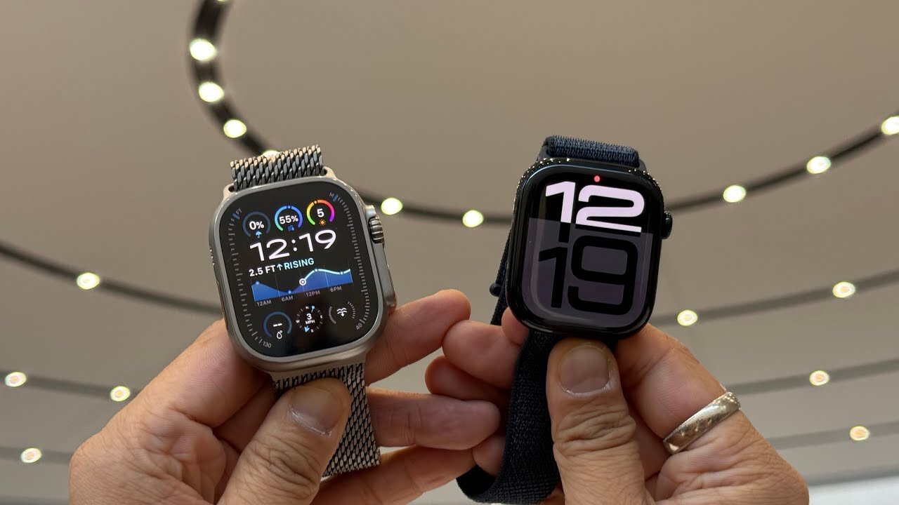 Apple Watch Series 10 & Apple Watch Ultra 2 Satin Black - First Look & Hands On